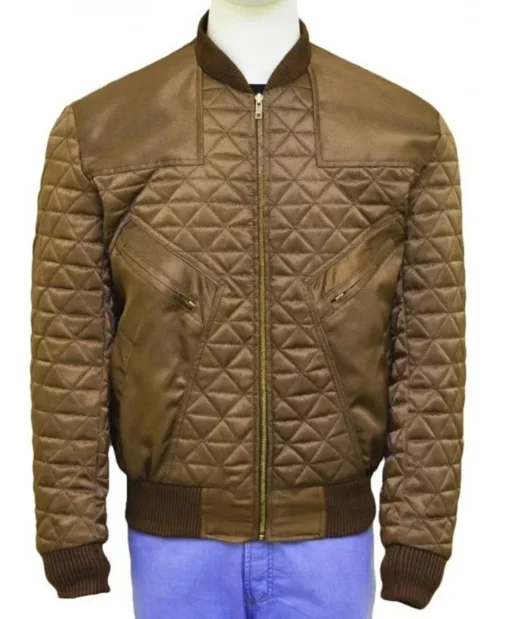 DCs Legends Of Tomorrow Franz Drameh Brown Bomber Jacket