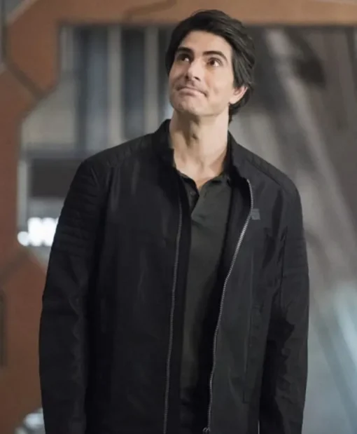 DCs Legends of Tomorrow Brandon Routh S05 Black Jacket