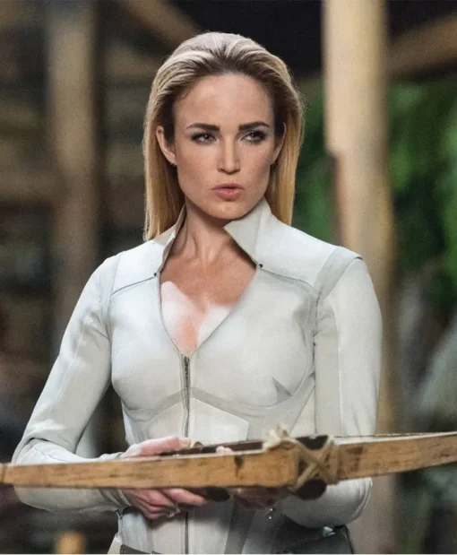 DCs Legends of Tomorrow Caity Lotz White Jacket