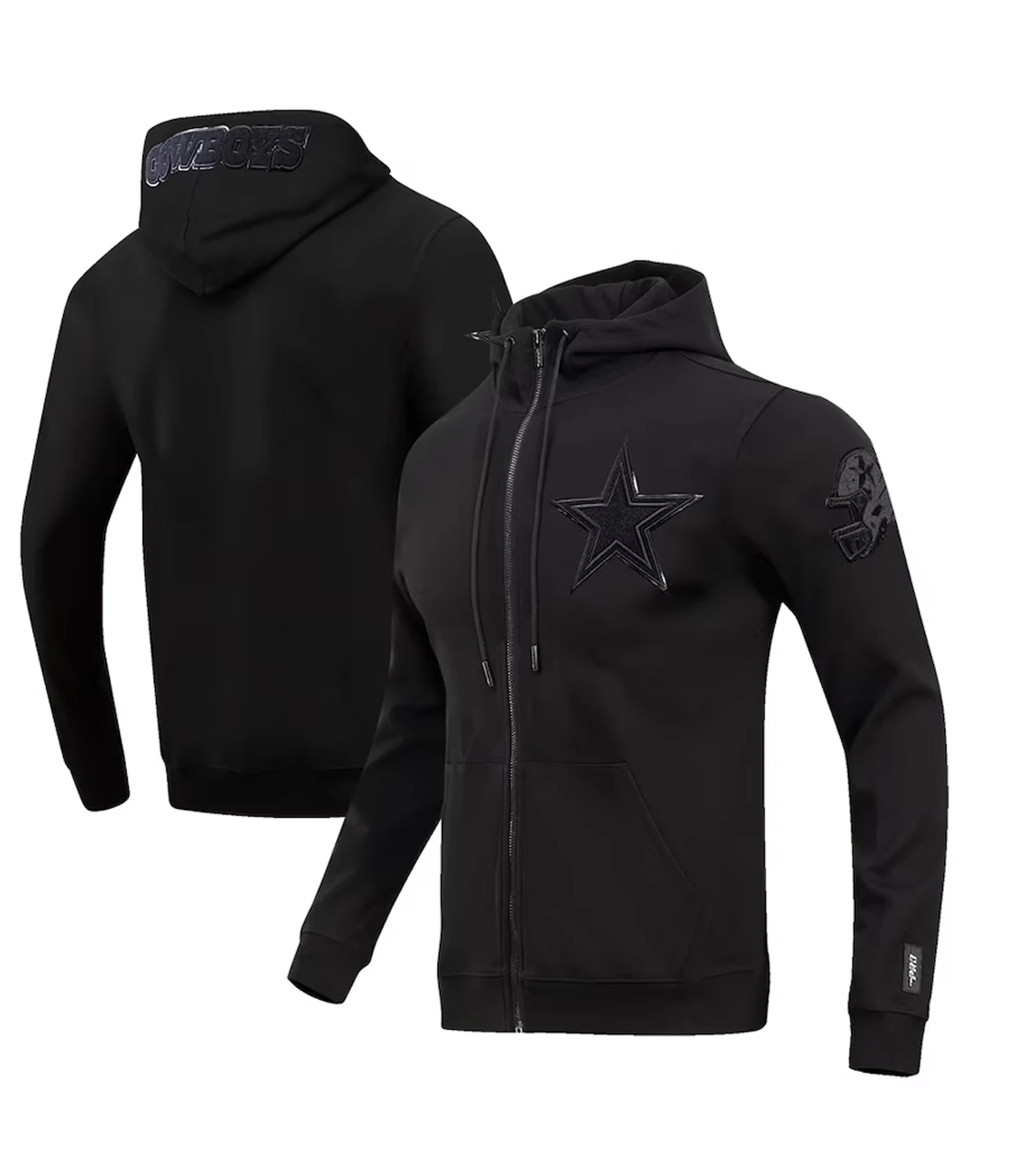 Cowboys zipper hoodie hotsell