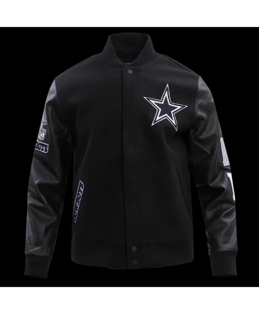 Dallas Cowboys NFL Letterman Varsity Wool Jacket