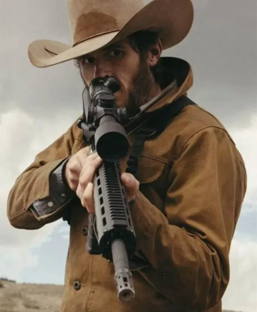 Dave Annable Yellowstone Brown Trucker Jacket