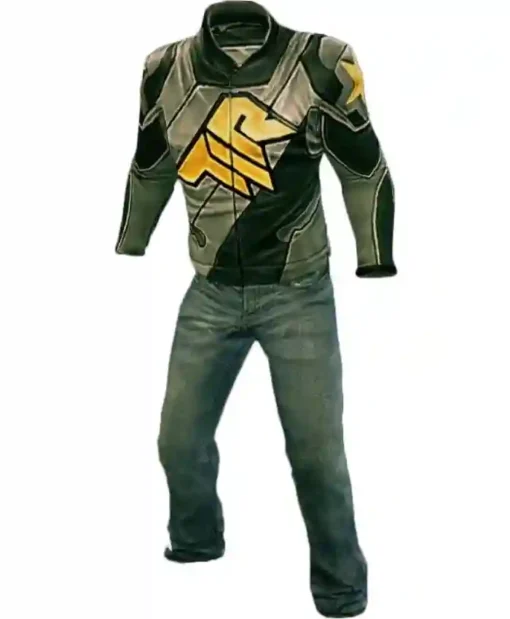 Dead Rising Chuck Cosplay Black Jacket