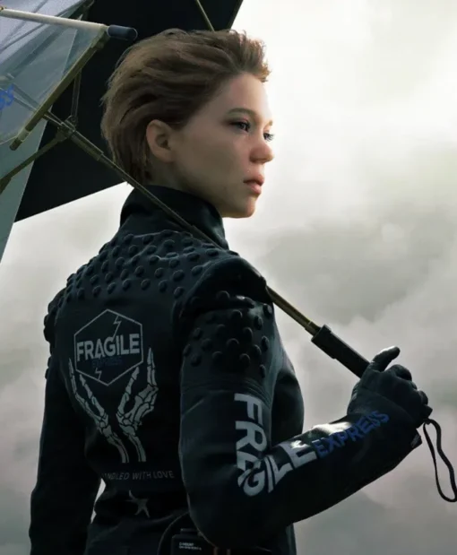 Death Stranding Fragile Express Black Jacket