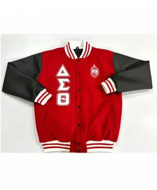 Delta Sigma Theta Ole Skool Letterman Varsity Jacket