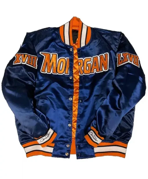 Denver Broncos Morgan State University XVII Blue Varsity Jacket