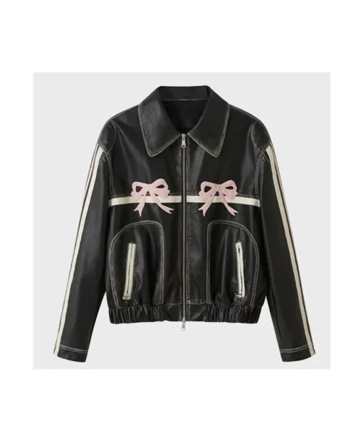 Diddi Moda Bow Black Jacket