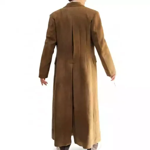 Doctor Who 10th David Tennant Brown Coat back