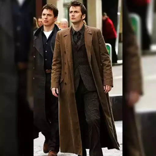 Doctor Who 10th David Tennant Brown Coat sale