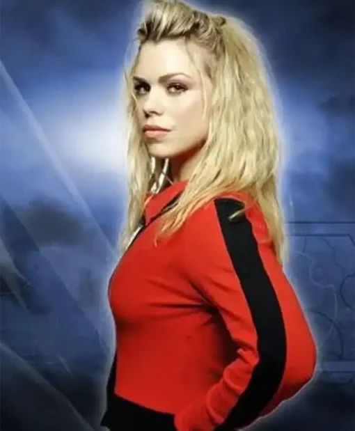 Doctor Who S01 Billie Piper Red Jacket