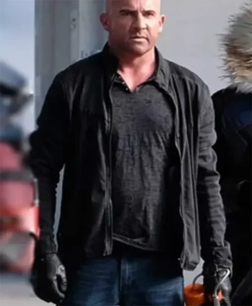 Dominic Purcell Crisis On Earth X Black Jacket