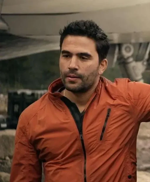 Don West Lost In Space Ignacio Serricchio Orange Jacket