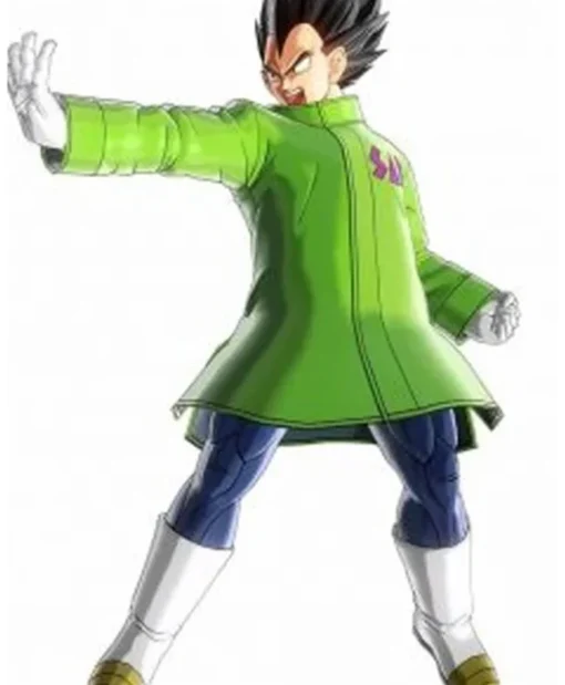 Dragon Ball Super Sab Faux Leather Coat