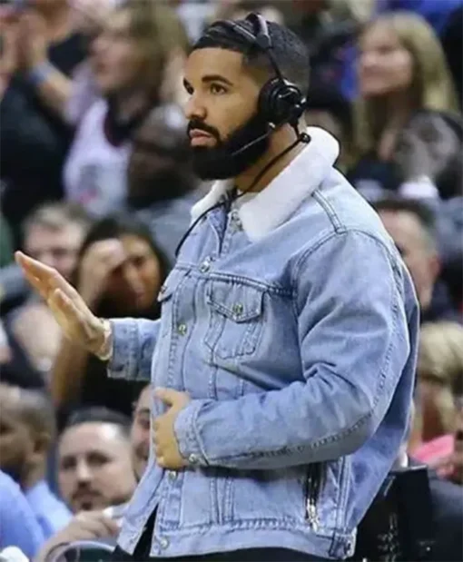 Drake Denim Jean Blue Jacket