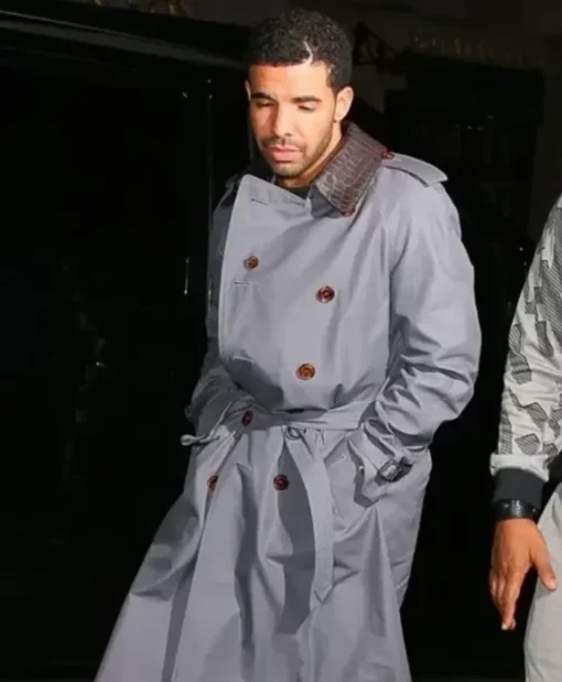 Drake Trench Multicolor Coat 4