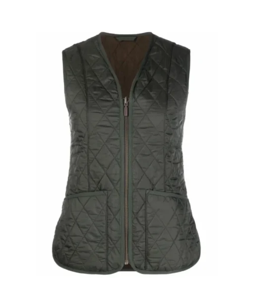 Echoes S1 E6 and E7 Leni Green Quilted Vest