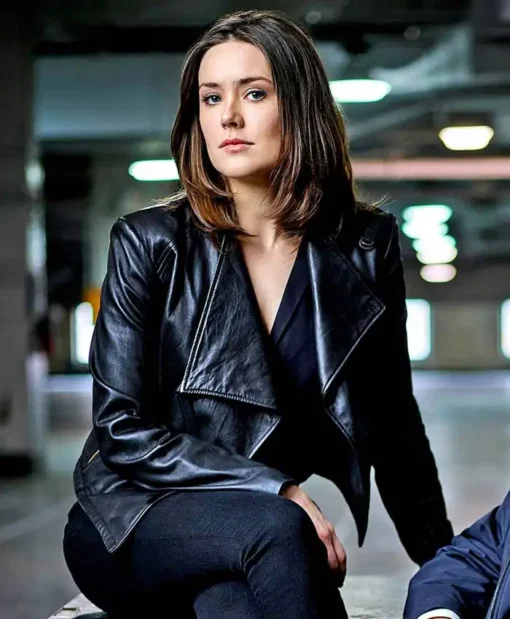 Elizabeth Keen The Blacklist Genuine Leather Black Jacket