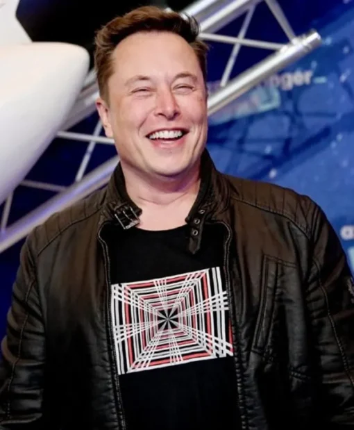 Elon Musk Tesla Event Leather Jacket