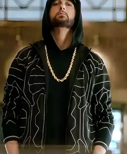 Eminem Houdini Black Zipper Hoodie