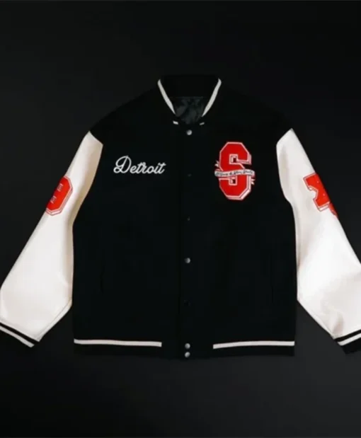 Eminem Slim Shady Varsity Black Jacket