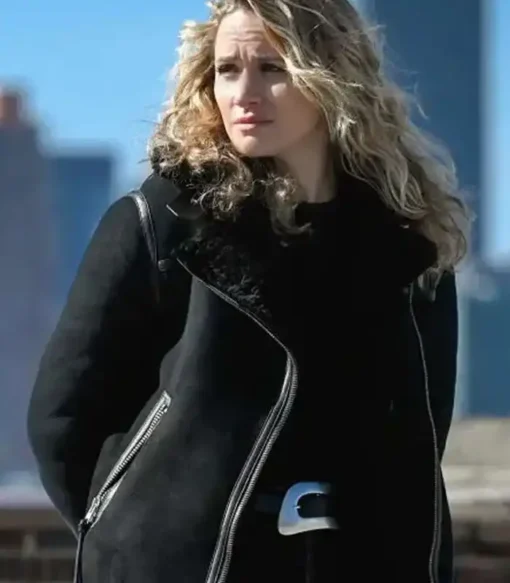 FBI Shantel VanSanten Black Jacket For Sale