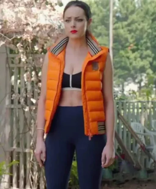 Fallon Carrington Dynasty S03 Puffer Vest