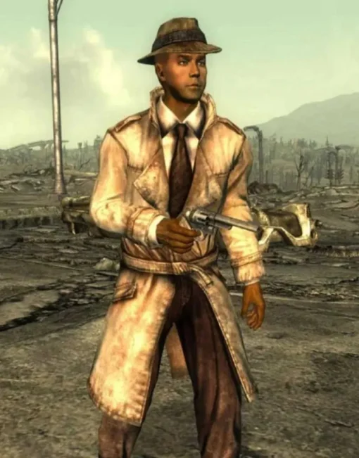 Fallout 4 Mysterious Stranger Long Trench Coat