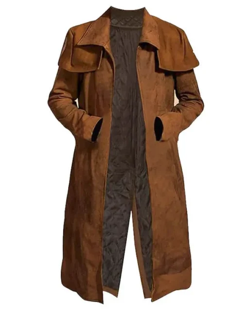 Fallout New Vegas NCR Veteran Ranger Duster Brown Coat for sale