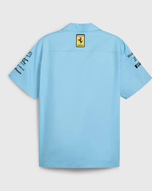 Ferrari Racing Miami Grand Prix Blue Shirt