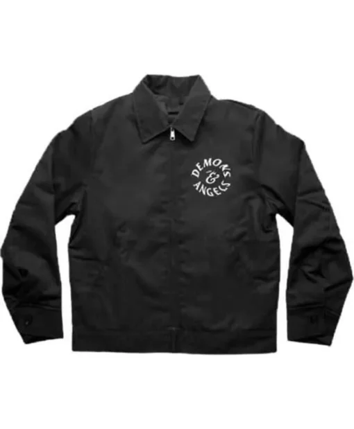 G-Eazy Demons Angels Mechanic Black Cotton Jacket