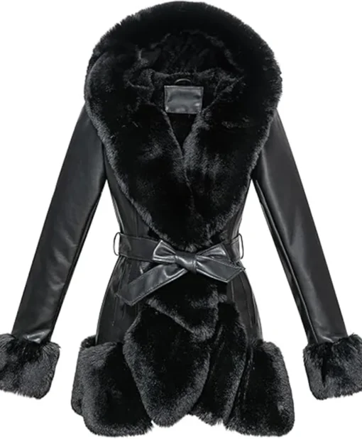 GRAN ORIENTE Black Leather Jacket
