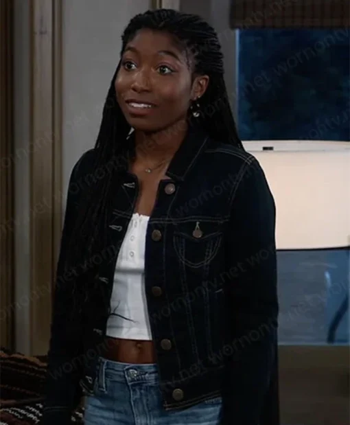 General Hospital Tabyana Ali Denim Jacket