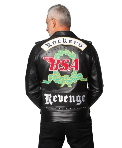 George Michael Bsa Faith Leather Jacket