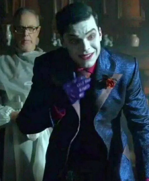 Gotham S05 Jeremiah Valeska Blue Tuxedo