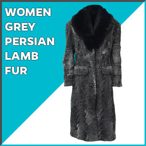 Grey-Womens-Persian-Lamb-Fur-Mink-Collar-Trench-Coat-LJB-3-1