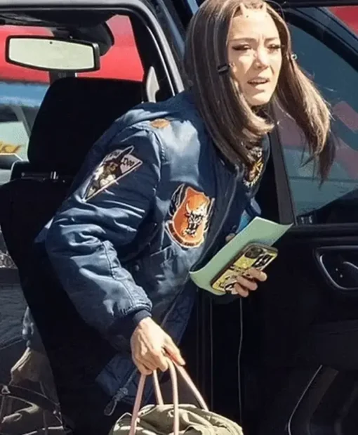 Guardians of The Galaxy 3 Pom Klementieff Blue Jacket