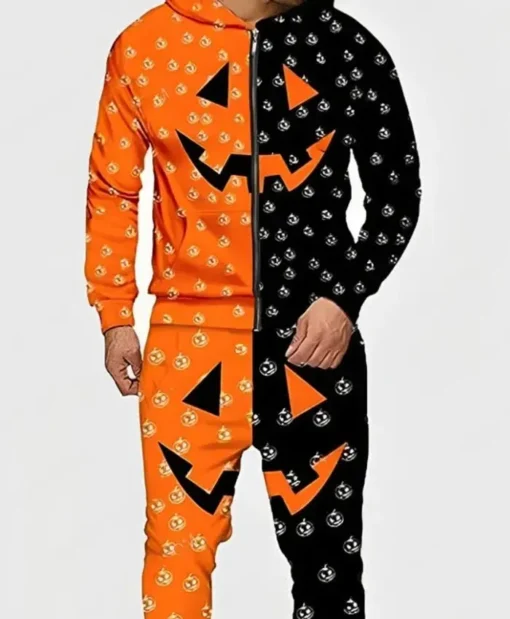 Halloween 2023 Pumpkin Tracksuit