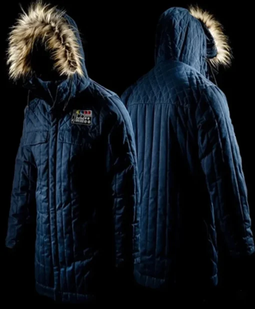 Han Solo Hoth Blue Fur Jacket