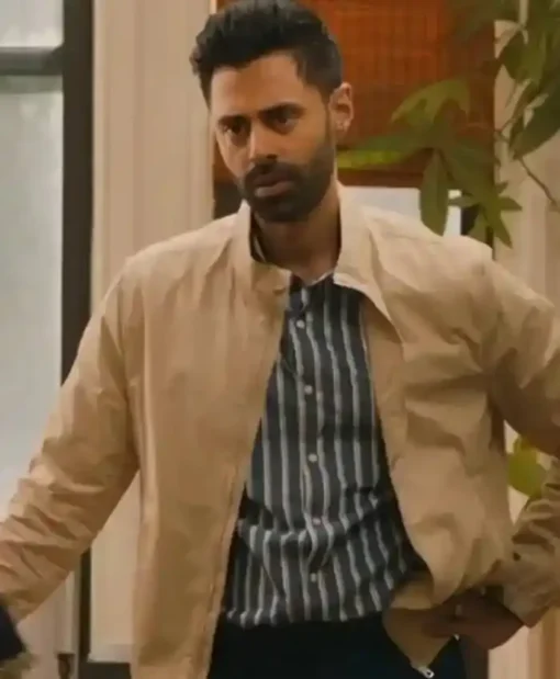 Hasan Minhaj Babes Beige Cotton Jacket