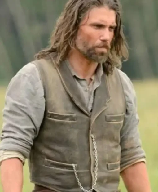 Hell On Wheels Cullen Bohannon Leather Vest