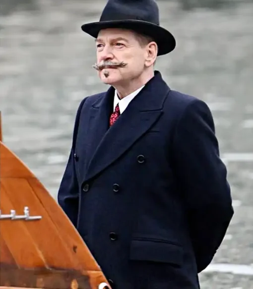 Hercule Poirot A Haunting In Venice Kenneth Blue Coat