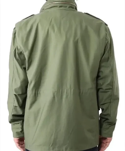 Hobbs & Shaw Deckard Shaw Green Cotton Jacket For Sale