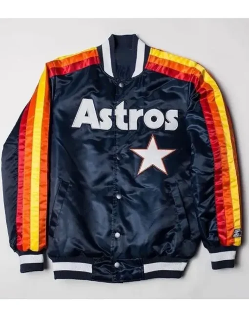 Houston Astros Rainbow Sleeve Jacket