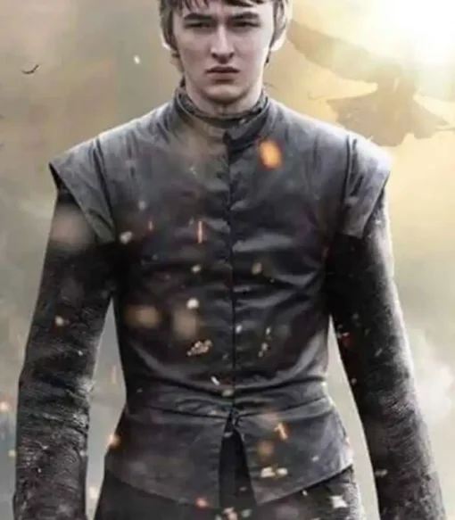 Isaac Hempstead Game of Thrones Leather Vest