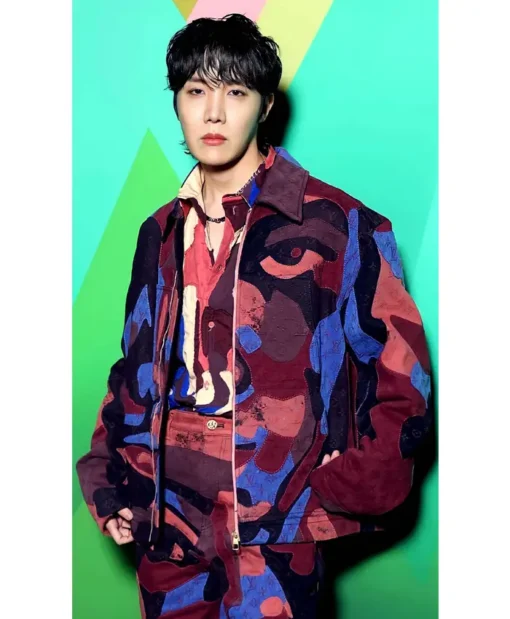 JHOPE BTS Playful Patchwork Jacket