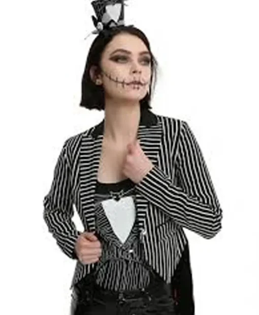 Jack Skellington Nightmare Before Christmas Womens Tailcoat