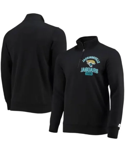 Jacksonville Jaguars Anderson Black Quarter-Zip Jacket