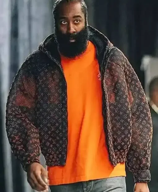 James harden lv Full Zip-Up jacket