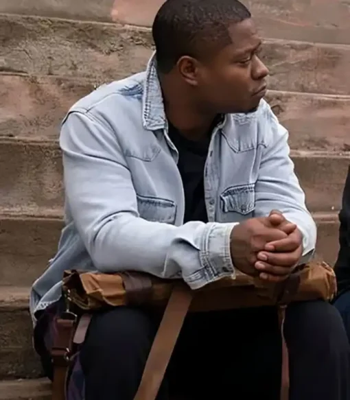 Jason Mitchell The Chi Trucker Blue Denim Jacket