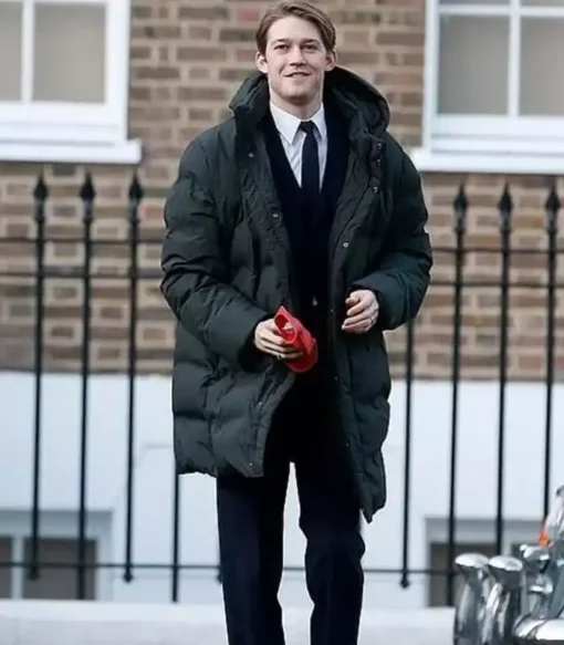 Joe Alwyn The Last Letter from Your Lover Puffer Coat